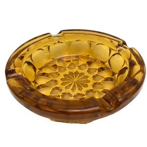 Retro Glass Ashtray